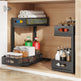 2Pcs Under Sink Organizer 2 Tier Pull Out Cabinet Baskets Storage Shelf Sliding Storage Drawers Rack With 5 Adjustable Height Mesh Baskets For Home Kitchen Bathroom Office EX-STOCK