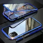 Vidrio de doble cara para 11 estuche de teléfonos móviles