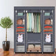 69 Portable Clothes Closet Wardrobe Storage Organizer With Non EX-STOCK