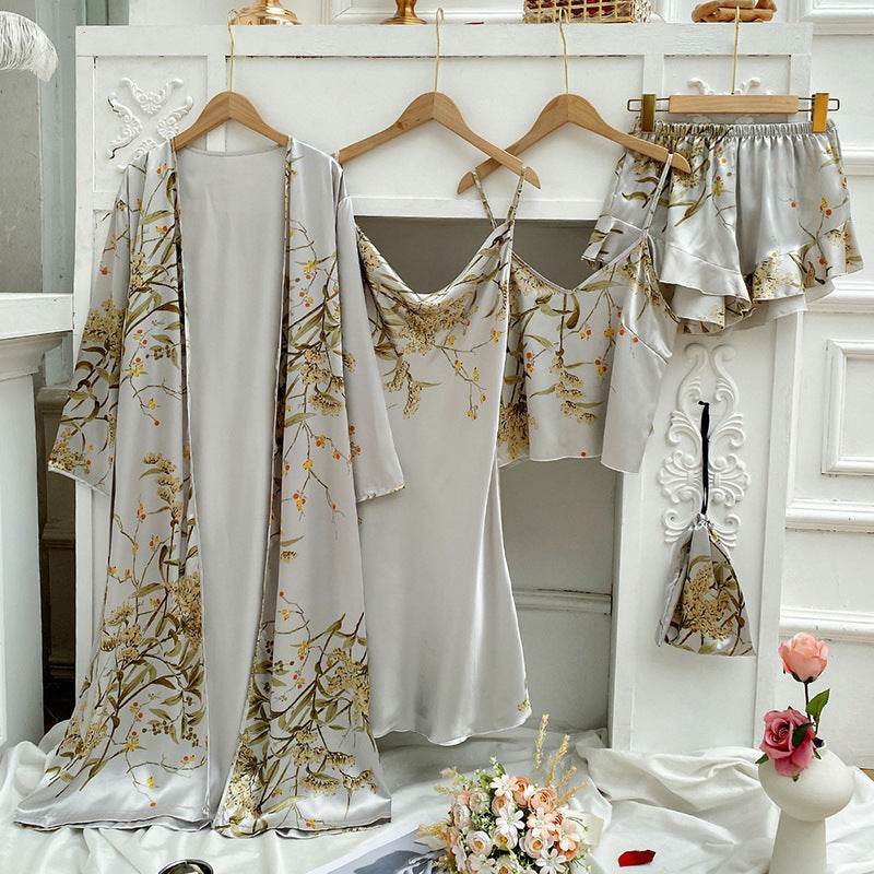 Printed Little Cherry Pajamas For Women - EX-STOCK Canada