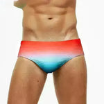 Solid Color Plus Size Swimming Trunks Briefs Shorts underwear - EX-STOCK CANADA