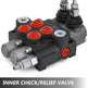 Hydraulic Valve 2 Spool Hydraulic Directional Control Valve 11gpm Hydraulic Control Valve Double Acting For Tractors Loaders Tanks EX-STOCK