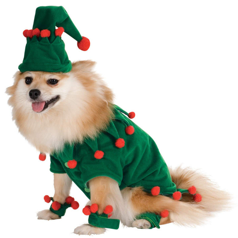 Cute Dog Cat Costume Christmas Cloak Halloween Disguise Cat EX-STOCK Canada 