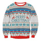 Autumn Winter Fashion Ugly Christmas Sweater Santa Elf Funny Pullover Womens Mens Print Sweaters Tops Clothing - EX-STOCK CANADA