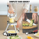 Commercial Vegetable Fruit Chopper, Stainless Steel French Fry Cutter With 4 Blades EX-STOCK