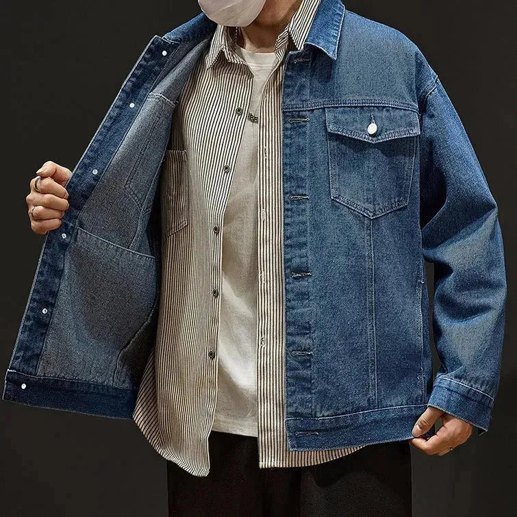Denim Jacket Clothes Coat For Men Jeans