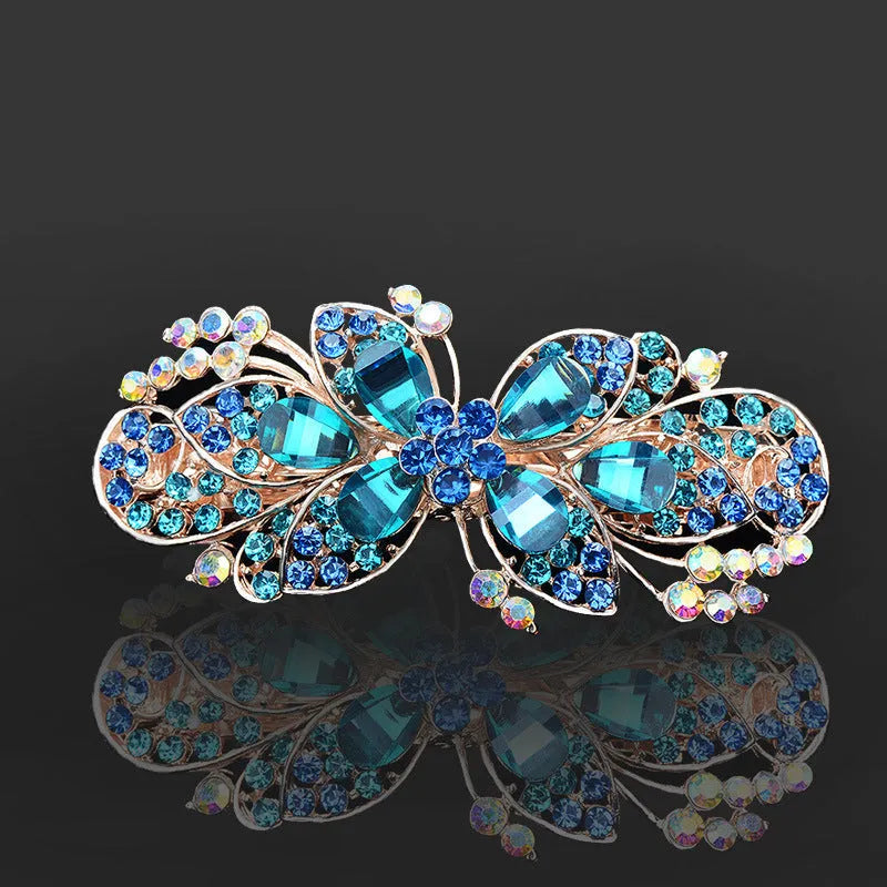 Rhinestone bow hair clip Accessories - EX-STOCK CANADA