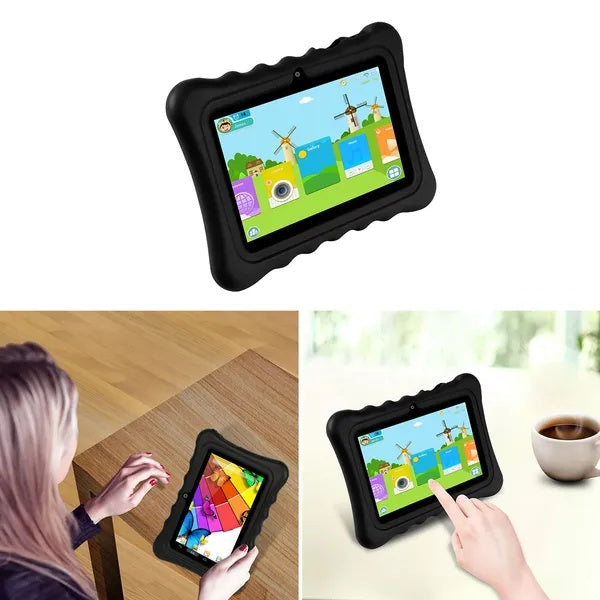 Shock-resistant Silicone Snap-on Case With Stand For 7' Tablets EX-STOCK