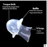 Caja de lengua de silicona transparente Dispositivo anti-ronquidosEX-STOCK Canada 