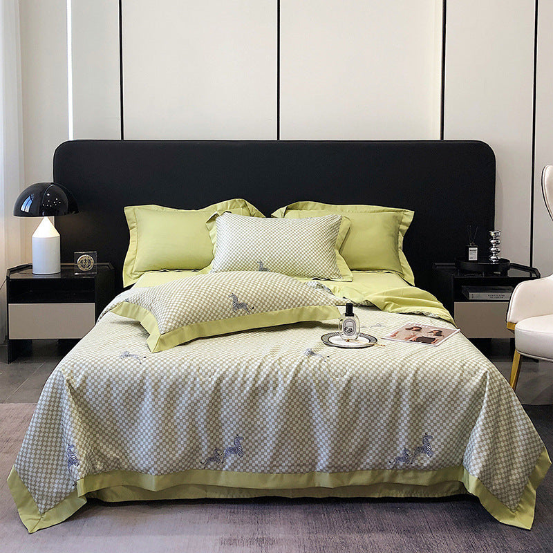 Tencel Summer Duvet Four-piece Washed Silk EX-STOCK Canada 