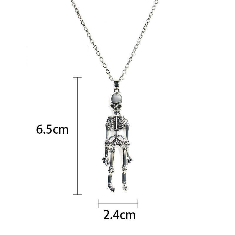 Ghost Festival Ghost Skull Bat Pumpkin Head Pendant Necklace - EX-STOCK Canada