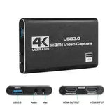 4K HDMI Game Capture Card USB3.0 1080P Capture Card Device For Streaming - EX-STOCK CANADA