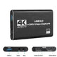 4K HDMI Game Capture Card USB3.0 1080P Capture Card Device For Streaming - EX-STOCK CANADA