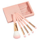 5 PCs Makeup Brushes With Mirror Travel Set EX-STOCK Canada 