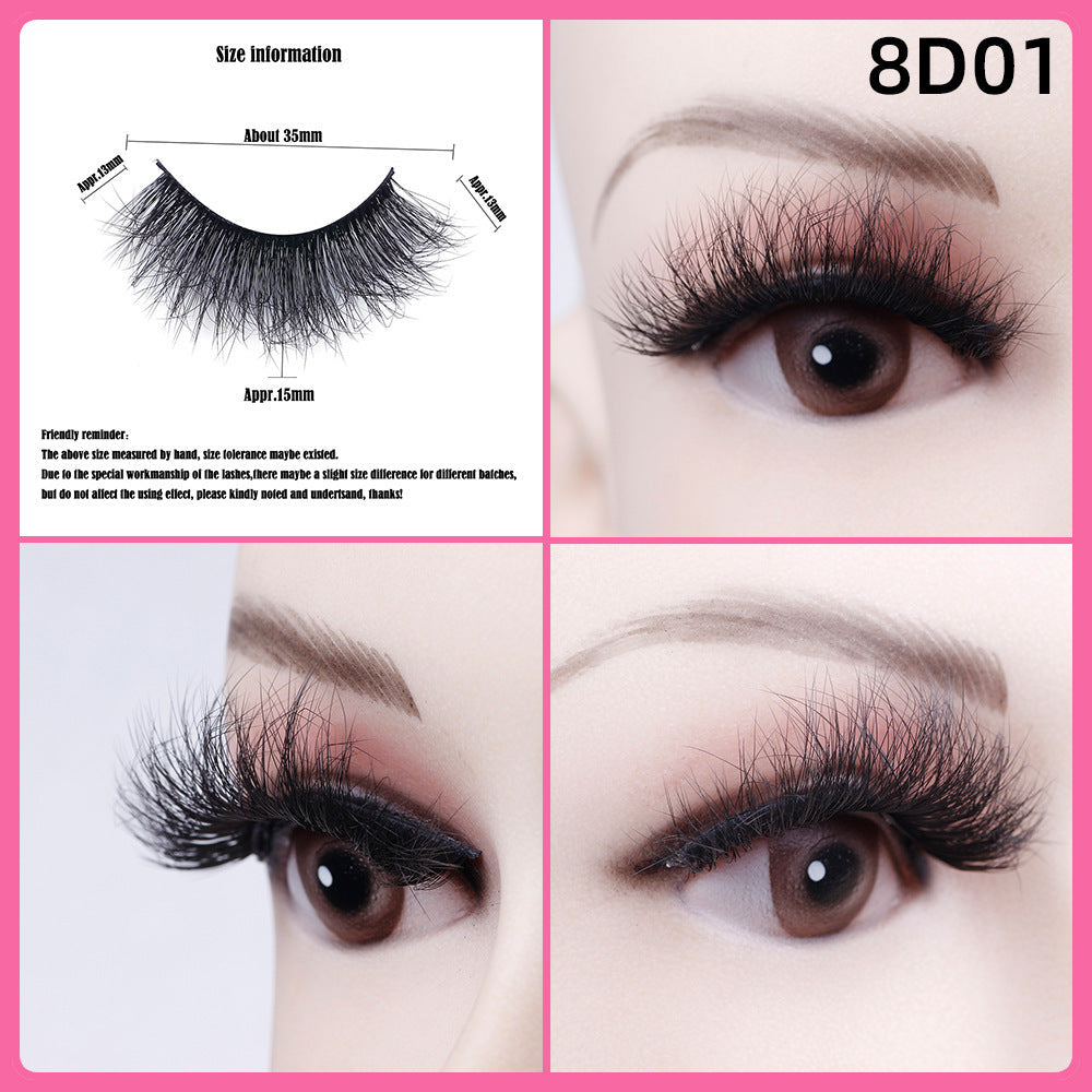 5 Pairs Of Thick False Eyelashes EX-STOCK Canada 
