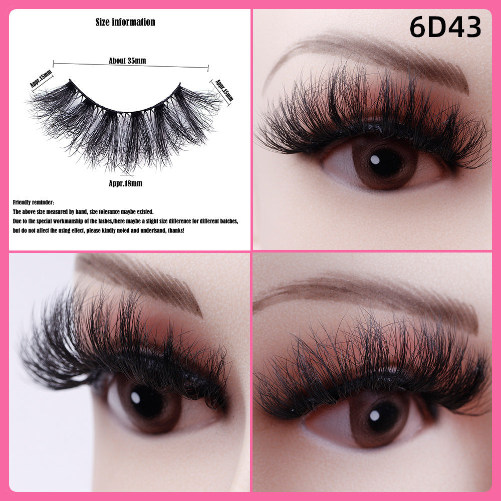 5 Pairs Of Thick False Eyelashes EX-STOCK Canada 
