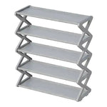 5 Tier X shaped Simple & stylish Shoe Rack Storage - EX-STOCK CANADA
