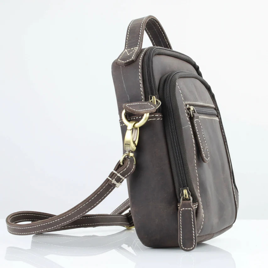 Hunter Leather Bag with Top Handle EX-STOCK Canada 