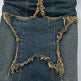 Women's American-style Retro High Waist Irregular Midi Denim Skirt - EX-STOCK CANADA