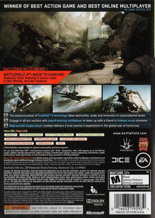 Battlefield 3 - Premium Edition 