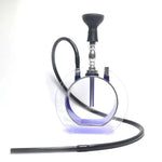 Acrylic round pot hookah set - EX-STOCK CANADA