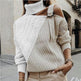 Winter women sweater leopard stitching sweater | EX-STOCK product gallery photo 4