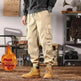 Casual Sports Loose Ankle-banded Versatile Cargo pant trouser Men - EX-STOCK CANADA