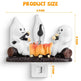 2Pcs Ghost Campfire Flickering Flame Night Light Indoor 3D Funny Halloween Nightlight Decoration Bedroom Night Light Halloween Decoration Gift For Friend Family - EX-STOCK Canada