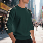 Casual Men's Loose Round Neck Sweater Thin EX-STOCK Canada 