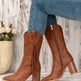 Embroidered Tassel White New Western Cowboy Boot - EX-STOCK Canada