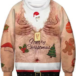 Men's Fashion 3D Digital Printed Round Neck Christmas  Sweatshirt