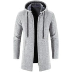 Plus Fleece Trend And Handsome All-match Cardigan For Men