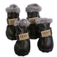 Dog Thick Snow Boots Keep Warm Teddy Autumn And Winter VIP Shoes EX-STOCK Canada 