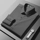 Men's Korean Style Slim Fit Business Dress Shirt – S to 5XL, 7 Colors
