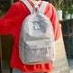 Corduroy Backpack Students Shoulder School Bags Bookbag - EX-STOCK CANADA