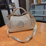 Luxury Large Capacity Diamond Inlaid Cross Body Handbag for women - EX-STOCK CANADA