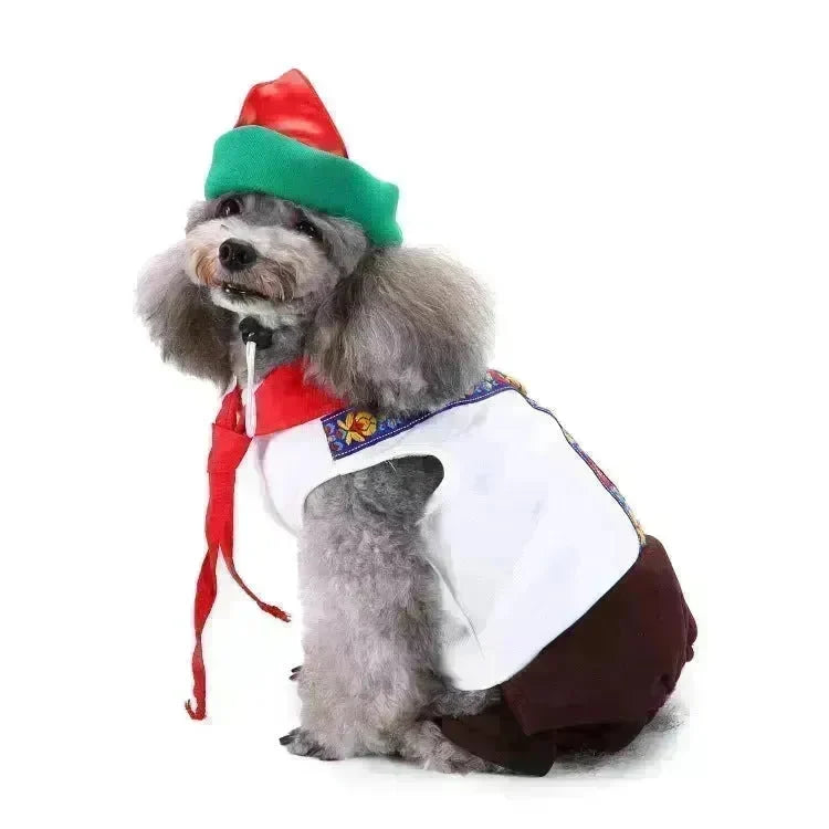 Dog supplies pet christmas clothes - EX-STOCK CANADA