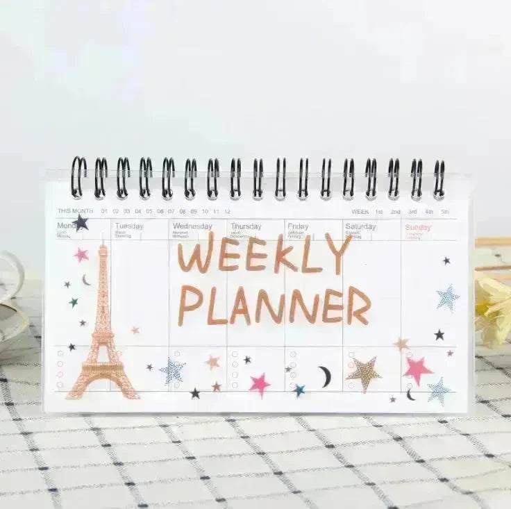 Cartoon tearable week planner - EX-STOCK CANADA