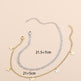 Bohemian Multi-Layer Anklet Set – Cross, Heart & Charm Designs