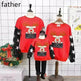 Family Christmas Deer Santa claus sweatshirt - EX-STOCK CANADA