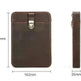 Portable Vintage Horse Leather Travel Cigarette case Cigar wallet - EX-STOCK CANADA