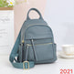 Fashion All-matching Leather Travel Bag Large-capacity Backpack EX-STOCK