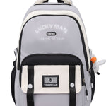Special-interest Design Large Capacity Class Tutorial Play Backpack Good-looking All-match Backpack EX-STOCK