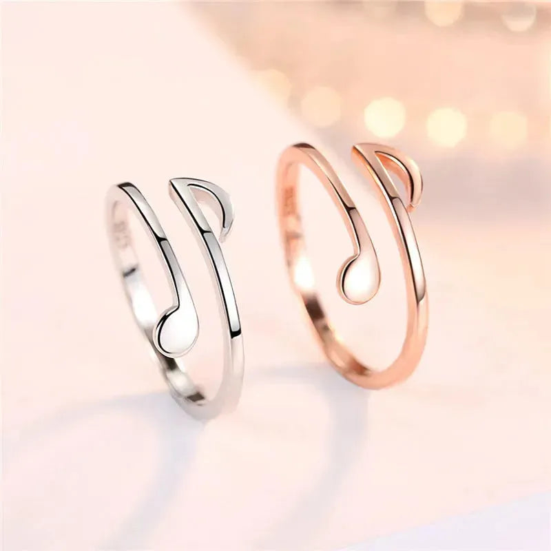 Luxury Jewelry Adjustable Music Rings - EX-STOCK CANADA