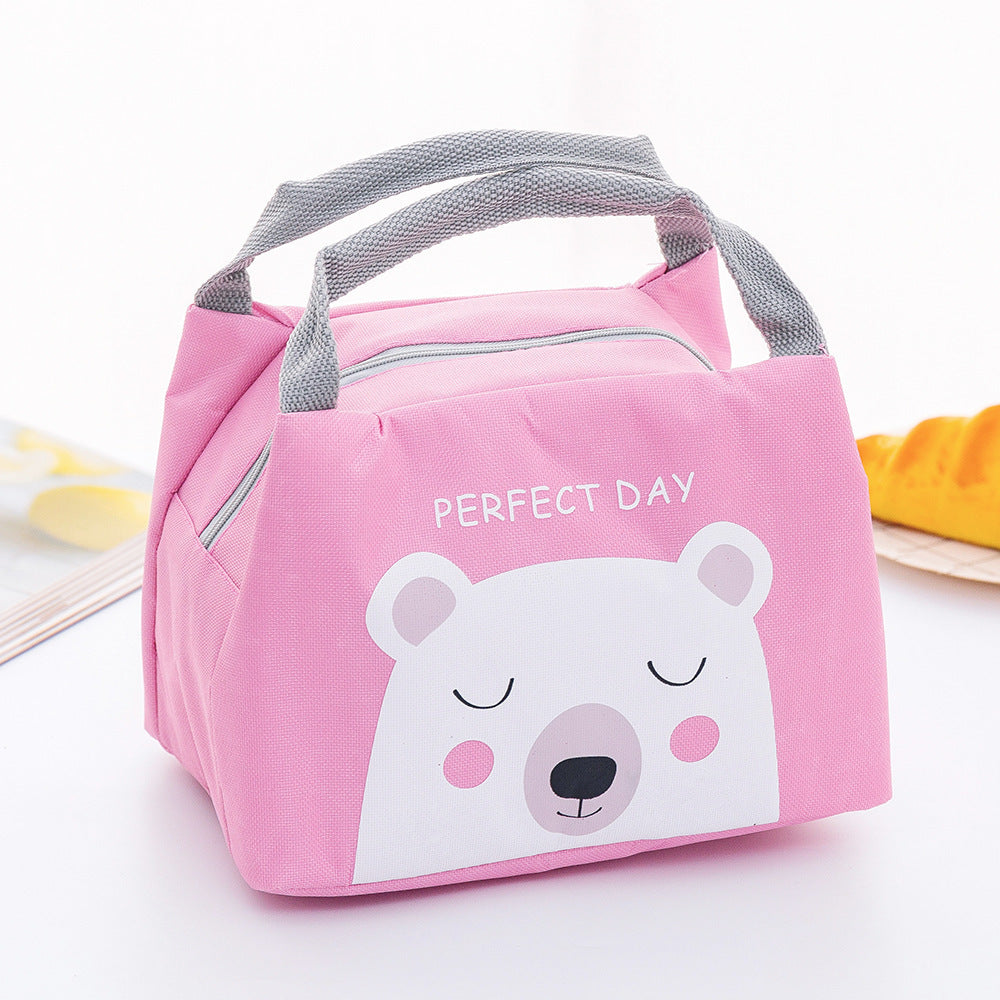 Cartoon Cute Student Insulation Bag Lunch Bag Small Lunch Box Bag EX-STOCK