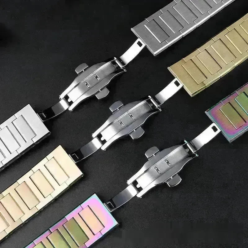 Stainless Steel Strap Suitable For Casilou Watch Farm Oak Series Watchband Accessories - EX-STOCK CANADA