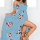 Elegant Ladies Summer Boho Vacation Resort Slit Maxi dress off shoulder Long floral Beach summer slit dress - EX-STOCK CANADA