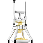 Commercial Vegetable Fruit Chopper, Stainless Steel French Fry Cutter With 4 Blades EX-STOCK