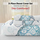 Sea Turtle Bedding Aqua Teal Blue Duvet Cover Sets Beach Turtle Bed Sets Ocean 3 Piece Turtle Themed Comforter Cover With 2 Pillowcases Twin Full Queen King Size EX-STOCK Canada 