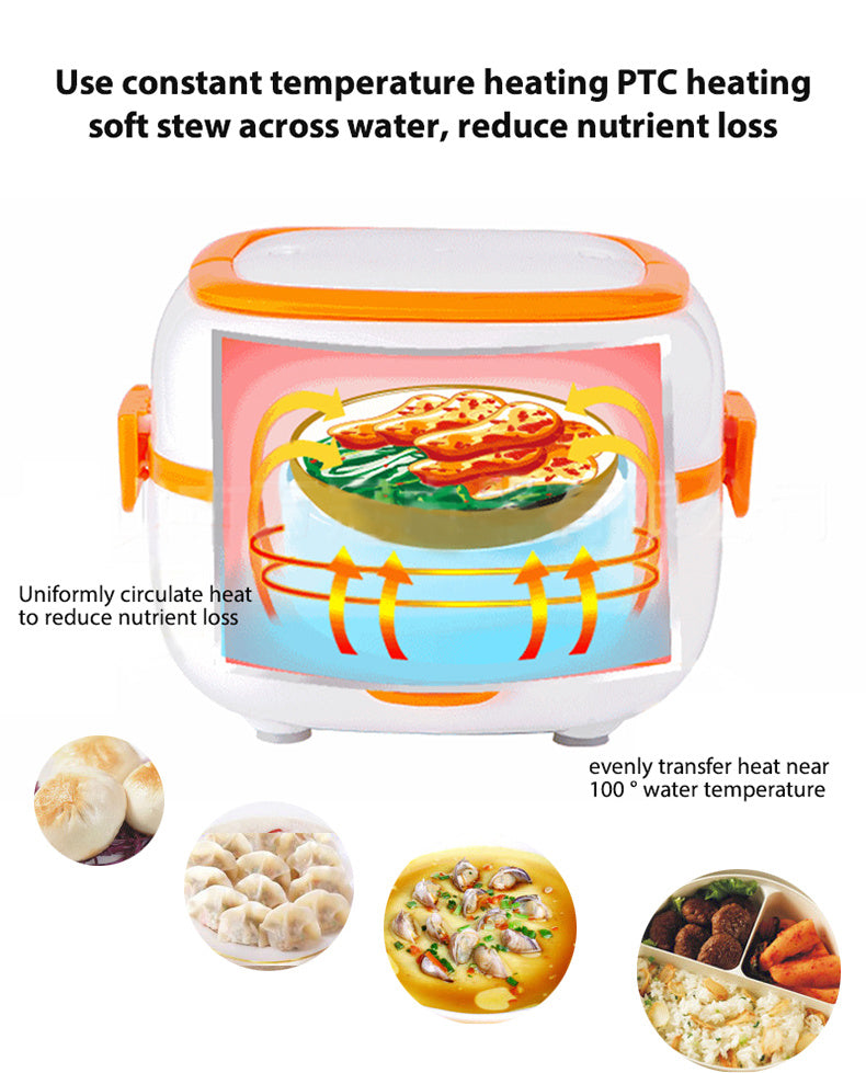 Multi-function electric cooking lunch box EX-STOCK